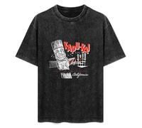 Restaurant Tiki Bar Retro Hula Rum Mug Kapu Kai Polynesian Paradise Men's T-Shirt Unisex Black Men Tees XXL