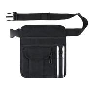 Restaurant Waist Pouch | Utility Serving Apron Bag For Waitstaff | Money Bag, Nurse Storage Bag, Restaurant Waitress Accessories For Bar, Hotels, And Dining, Noir , riferimento alla descrizione,