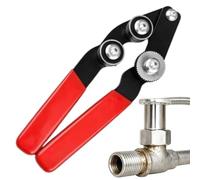 Restaurateur de filetage de presse manuel, chasseur de filetage de vanne | Convient aux vannes d'angle, aux filetages de lavabo et ; corps en fonte, longueur 210mm, filetage 32mm, diamètre 50mm