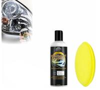 Restaurateur de phares, kit de réparation de phares, liquide de restauration de phares de voiture, agent de remise à neuf par oxydation de phare automobile pour voiture, camion, moto (1, 110g)