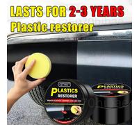Restaurateur de plastique de voiture retour au noir brillant, produits de nettoyage de voiture, restauration du cuir et du plastique, rénovateur de revêtement de polissage et de réparation automobile