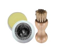 Restaurateur pour cuir - Crème réparatrice multifonction pour peau, enlever les rayures pour la peau | Set de nettoyage des canapés Premium, Brosse incluse, pommade pour la peau pour un baume profond