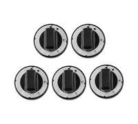 Restauration Cuisine Commerciale Cuisinière À Gaz Pièces De Cuisinière Bouton Noir Table De Cuisson Interrupteur Rotatif Rond Tige De 8mm 8X6.5mm Paquet De 5