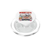 Restauration équitable et manèges au Minnesota PopSockets PopGrip pour MagSafe