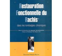Restauration Fonctionnelle Du Rachis Dans Les Lombalgies Chroniques
