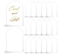 Restauration Numéros de table 5 pièces de mariage blanc clair Table numéro signes présentoir Place porte-carte
