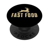 Restauration Rapide - Buck Hunting Lover Big Game Hunter PopSockets PopGrip Adhésif