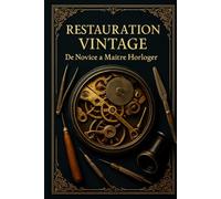 RESTAURATION VINTAGE : DE NOVICE À MAÎTRE HORLOGER: Le Guide Complet pour Redonner Vie à Vos Montres Anciennes Sans Formation Professionnelle