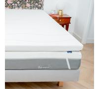 RESTBULLE Surmatelas Ferme 70x190cm - Mousse Haute Résilience - Epaisseur de 7cm - Qualité Premium - Marque Française (70_x_190_cm)