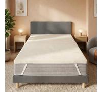 RESTBULLE Surmatelas Ferme en Mousse Haute Résilience - 7 cm d'Épaisseur - Qualité Premium - Marque Française (140 x 200 cm)