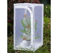 Restcloud Cage à insectes pliable en filet avec fermeture éclair pour terrarium 30 cm