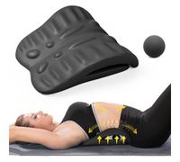 RESTCLOUD Étireur de dos pour soulager les douleurs dorsales, coussin d'étirement du dos, coussin de soutien lombaire chronique, aide à soulager la sténose de la colonne vertébrale, la hernie discale