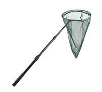 RESTCLOUD Filet à Insectes et Papillons Professionnel avec Anneau en Acier Inoxydable de 35,6 cm, Profondeur de Filet de 66 cm, poignée télescopique en Aluminium Robuste Extensible jusqu'à 99,1 cm,