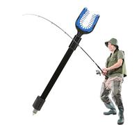Reste à pêche, Reste à la pêche,Support de support de tige de pêche, poignées de tête repose les fesses | Gripper à poteau à poisson en caoutchouc stable, accessoires d'outils de tacle pour le camping