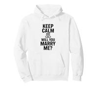 Reste Calme et Veux-tu m'épouser Sweat à Capuche