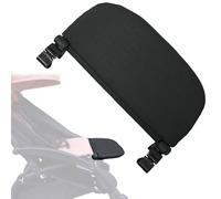 Reste de la jambe de poussette Reste de pied de poussette, 12.2x5.5 Reste de jambe de poussette étendue pliable, carte de poussette facile à fixer et nettoyer, accessoires de poussette port