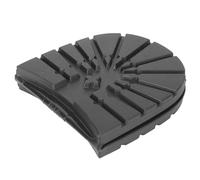 Resteaux de Demi-Semelles en Caoutchouc, Semelles Antidérapantes, Confort Durable avec une Résistance à l'usure pour les Chaussures à Noir, Améliorez Vos Chaussures avec une Nouvelle fermeté en, #-02