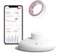 RESTEQ Bague connectée de suivi de fertilité et d'ovulation, taille 9