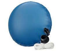 RESTEQ Coussin d’Air XXL pour Piscine 2 m Hivernage avec Doubles Coutures et Kit de Réparation pour Piscines Hors Sol