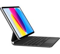RESTEQ Étui Clavier pour iPad 10/11" avec Trackpad - Compatible QWERTZ DE, Léger et Élégant