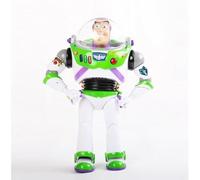 RESTEQ Figurine Buzz l'Éclair 32 cm avec Effets Lumineux et sonores