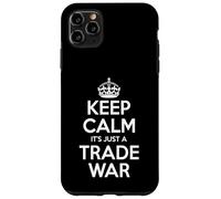 Rester Calme, C'est Juste Une Guerre Commerciale Coque pour iPhone 11 Pro Max