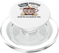 Rester Positif jusqu'à ce Que la Panne Frappe PopSockets PopGrip pour MagSafe