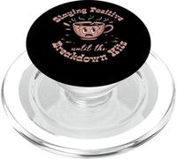 Rester Positif jusqu'à ce Que la Panne Soit Amusante PopSockets PopGrip pour MagSafe