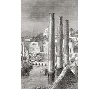 Restes du Macellum de Pouzzoles dans le sud de l'Italie. De l'Univers ou l'infiniment grand et l'infiniment petit publié en 1882. Poster imprimé par Ken Welsh (27,9 x 45,7 cm)