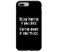 Restez à la Maison si Vous êtes Malade, venez si Vous êtes Plein de Waifu Dank Meme Coque pour iPhone 7 Plus/8 Plus