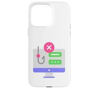 Restez Alerte à la cybersécurité des survivants de Phishing Coque pour iPhone 15 Pro Max