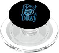 Restez au Chaud, Amoureux de la Neige, de l'hiver, du Froid PopSockets PopGrip pour MagSafe