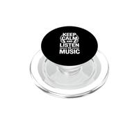 Restez Calme et écoutez de la Musique PopSockets PopGrip pour MagSafe
