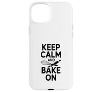 Restez Calme et Faites Cuire sur Funny Baking Lover Lover Coque pour iPhone 15 Plus