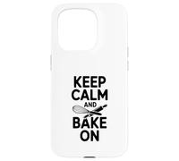 Restez Calme et Faites Cuire sur Funny Baking Lover Lover Coque pour iPhone 15 Pro