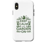 Restez calme et jardinez Coque pour iPhone X/XS