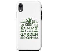 Restez calme et jardinez Coque pour iPhone XR