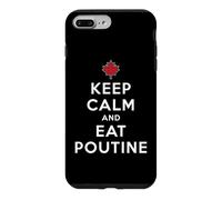 Restez Calme et Mangez de la Poutine Coque pour iPhone 7 Plus/8 Plus