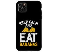 Restez Calme et Mangez des Bananes Coque pour iPhone 11 Pro Max