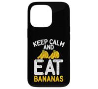 Restez Calme et Mangez des Bananes Coque pour iPhone 13 Pro