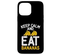 Restez Calme et Mangez des Bananes Coque pour iPhone 13 Pro Max