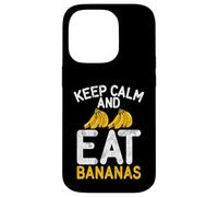 Restez Calme et Mangez des Bananes Coque pour iPhone 14 Pro