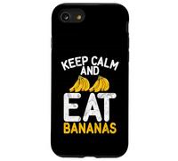 Restez Calme et Mangez des Bananes Coque pour iPhone SE (2020) / 7/8