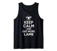 Restez Calme et Mangez Plus d'agneau Débardeur