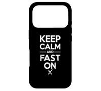 Restez Calme et Rapide sur Le régime à jeûne Intermittent Coque pour iPhone 17 Pro