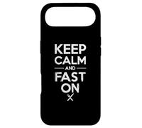 Restez Calme et Rapide sur Le régime à jeûne Intermittent Coque pour iPhone Air