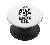 Restez Calme et Restez en Forme PopSockets PopGrip Adhésif