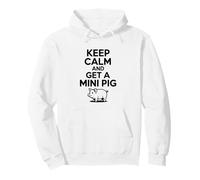 Restez Calme et Trouvez Un Petit Cochon Mignon pour Les Amoureux des Animaux Sweat à Capuche