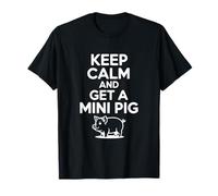 Restez Calme et Trouvez Un Petit Cochon Mignon pour Les Amoureux des Animaux T-Shirt