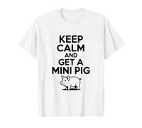 Restez Calme et Trouvez Un Petit Cochon Mignon pour Les Amoureux des Animaux T-Shirt